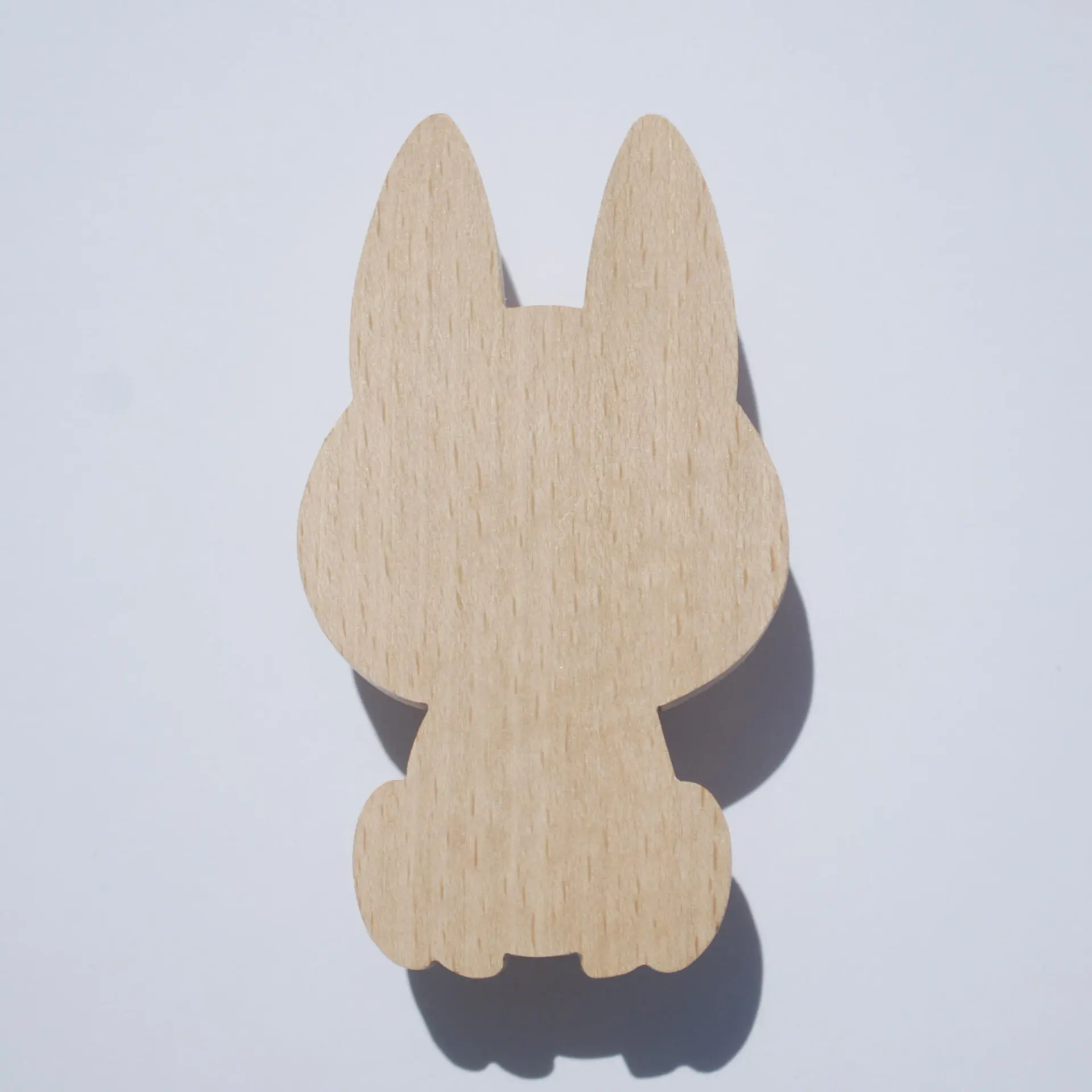 Children's wooden coat hook - Rabbit - Animal coat hooks - FAB-FABRIK