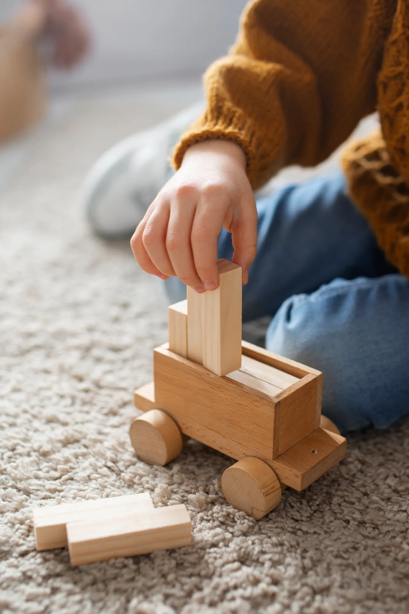 Wooden toys and games